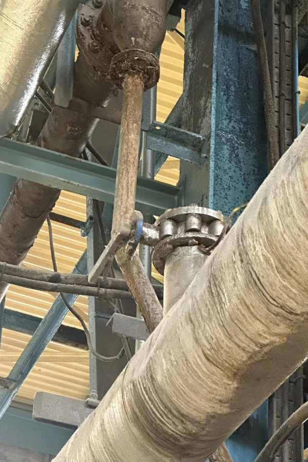 Gas line removal after 3